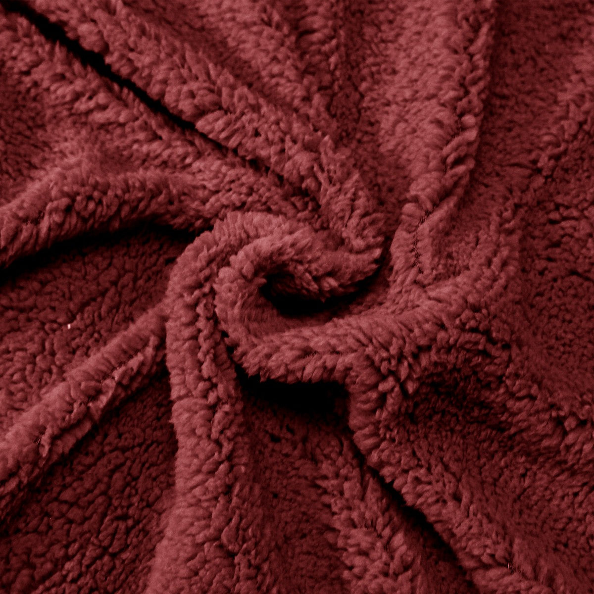 Ultra Soft Sherpa Fleece Fitted Sheet Combo Set by Ramesses | Fluffy Warm Winter Bedding Set