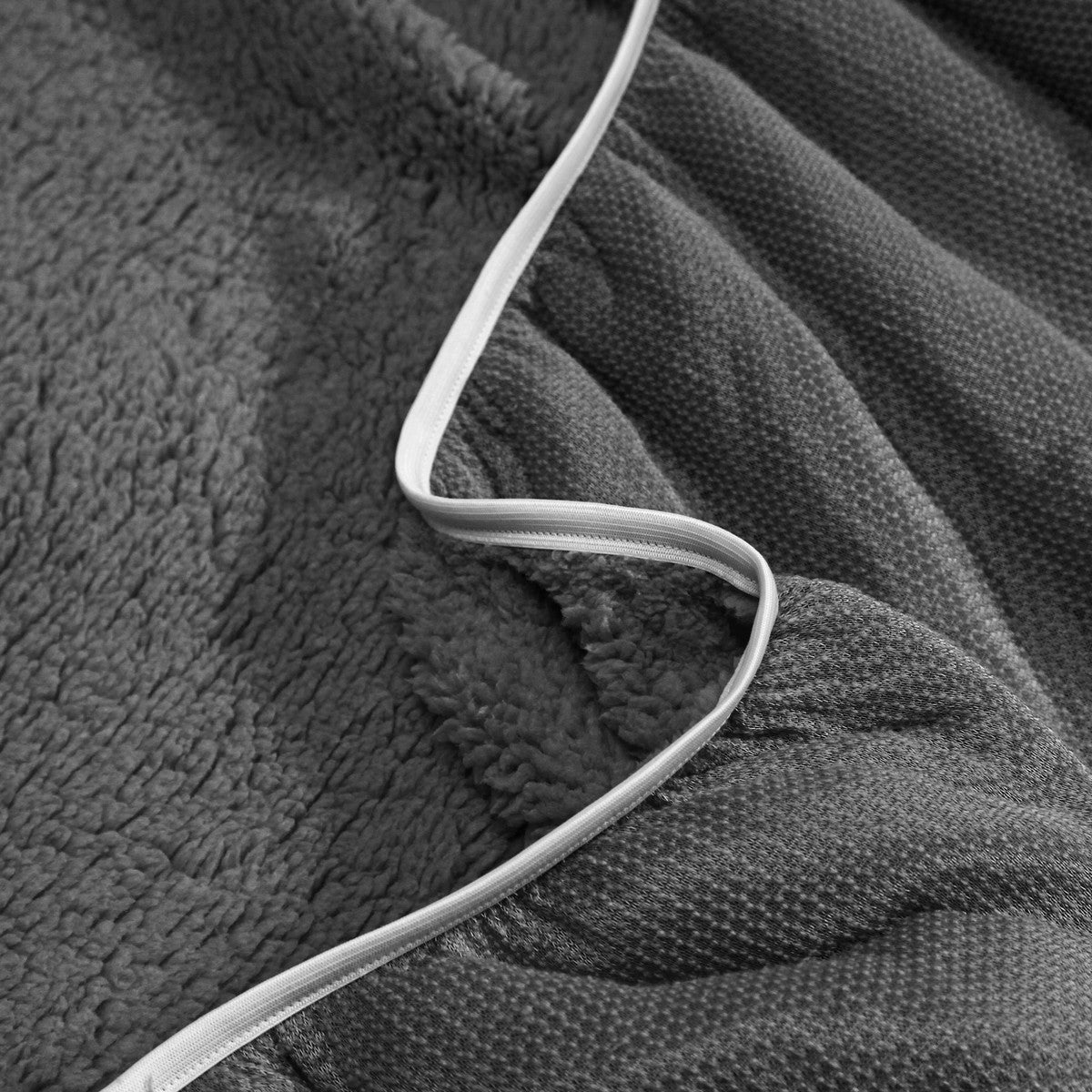 Ultra Soft Sherpa Fleece Fitted Sheet Combo Set by Ramesses | Fluffy Warm Winter Bedding Set