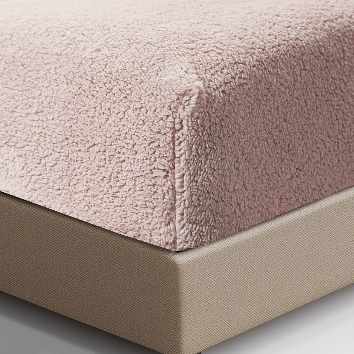 Ultra Soft Sherpa Fleece Fitted Sheet Combo Set by Ramesses | Fluffy Warm Winter Bedding Set