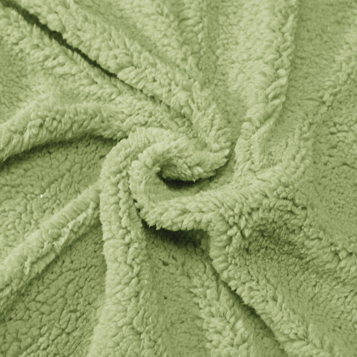 Ultra Soft Sherpa Fleece Fitted Sheet Combo Set by Ramesses | Fluffy Warm Winter Bedding Set