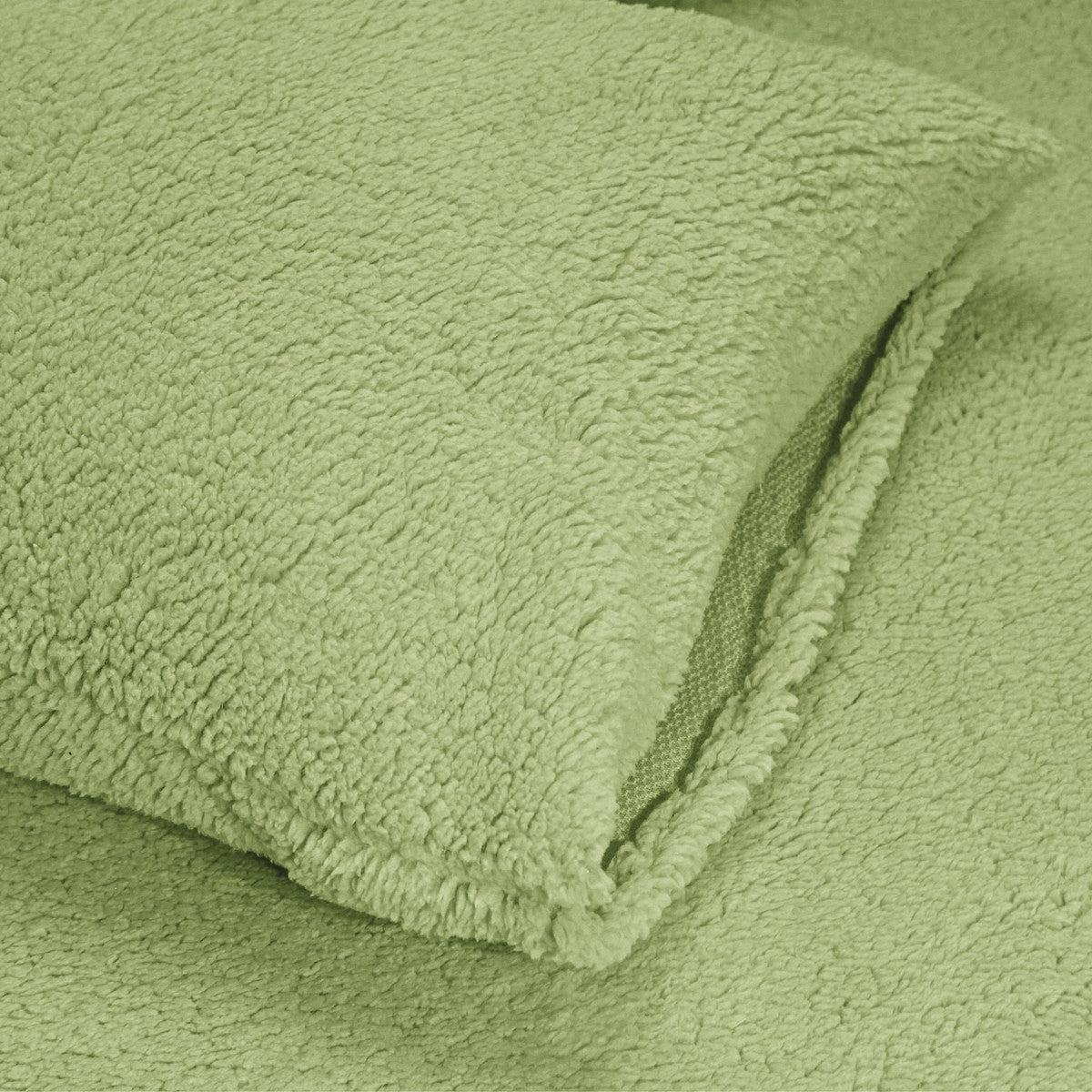 Ultra Soft Sherpa Fleece Fitted Sheet Combo Set by Ramesses | Fluffy Warm Winter Bedding Set