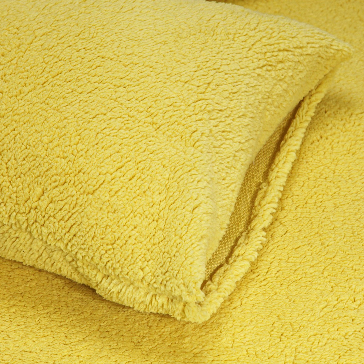 Ultra Soft Sherpa Fleece Fitted Sheet Combo Set by Ramesses | Fluffy Warm Winter Bedding Set