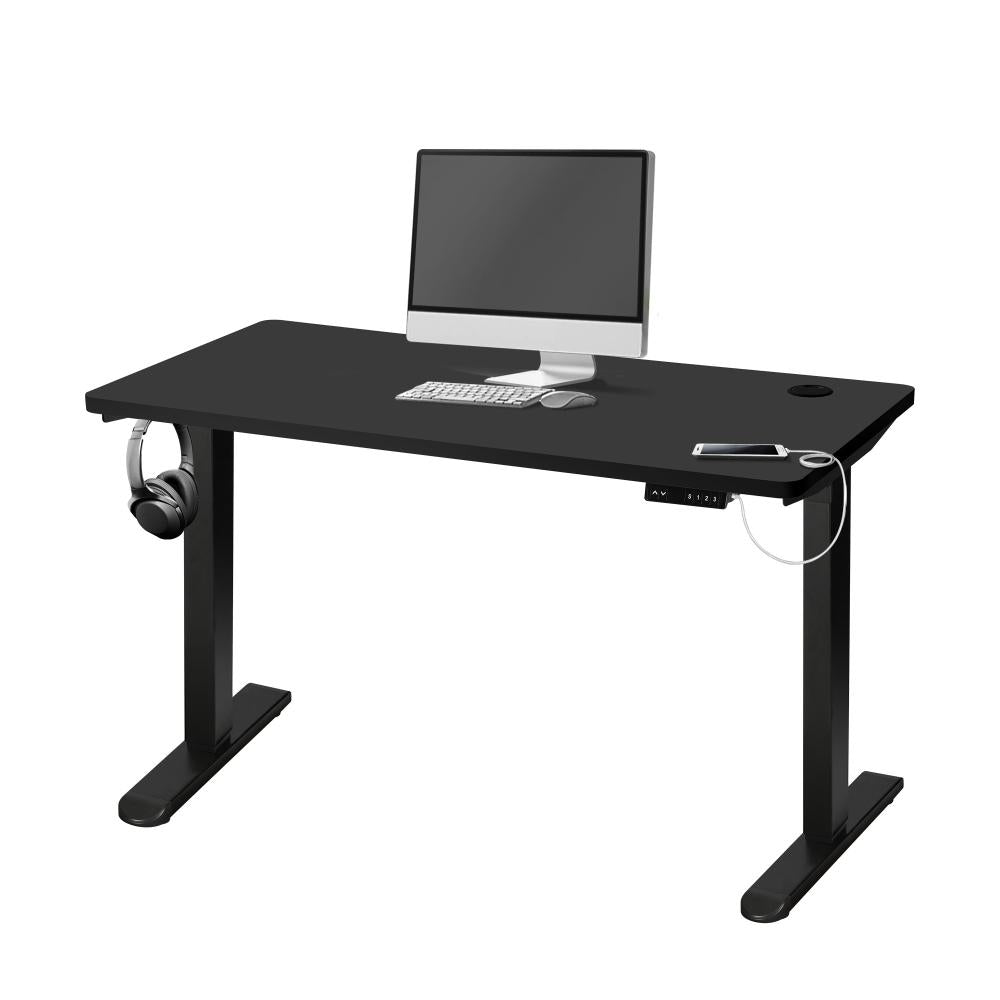 Leno Premium 71-116cm Electric Adjustable Standing Desk | Motorised Office Desk with USB & Type C Ports
