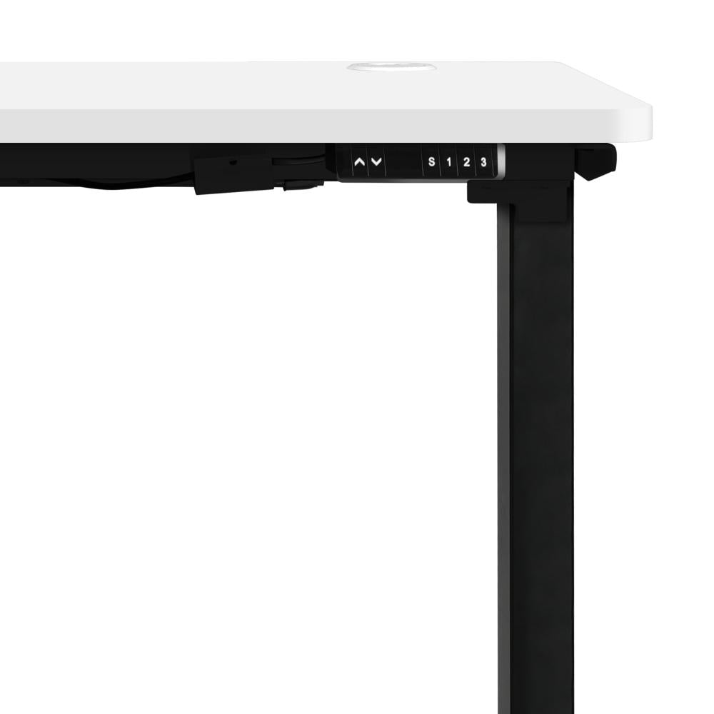 Leno Premium 71-116cm Electric Adjustable Standing Desk | Motorised Office Desk with USB & Type C Ports