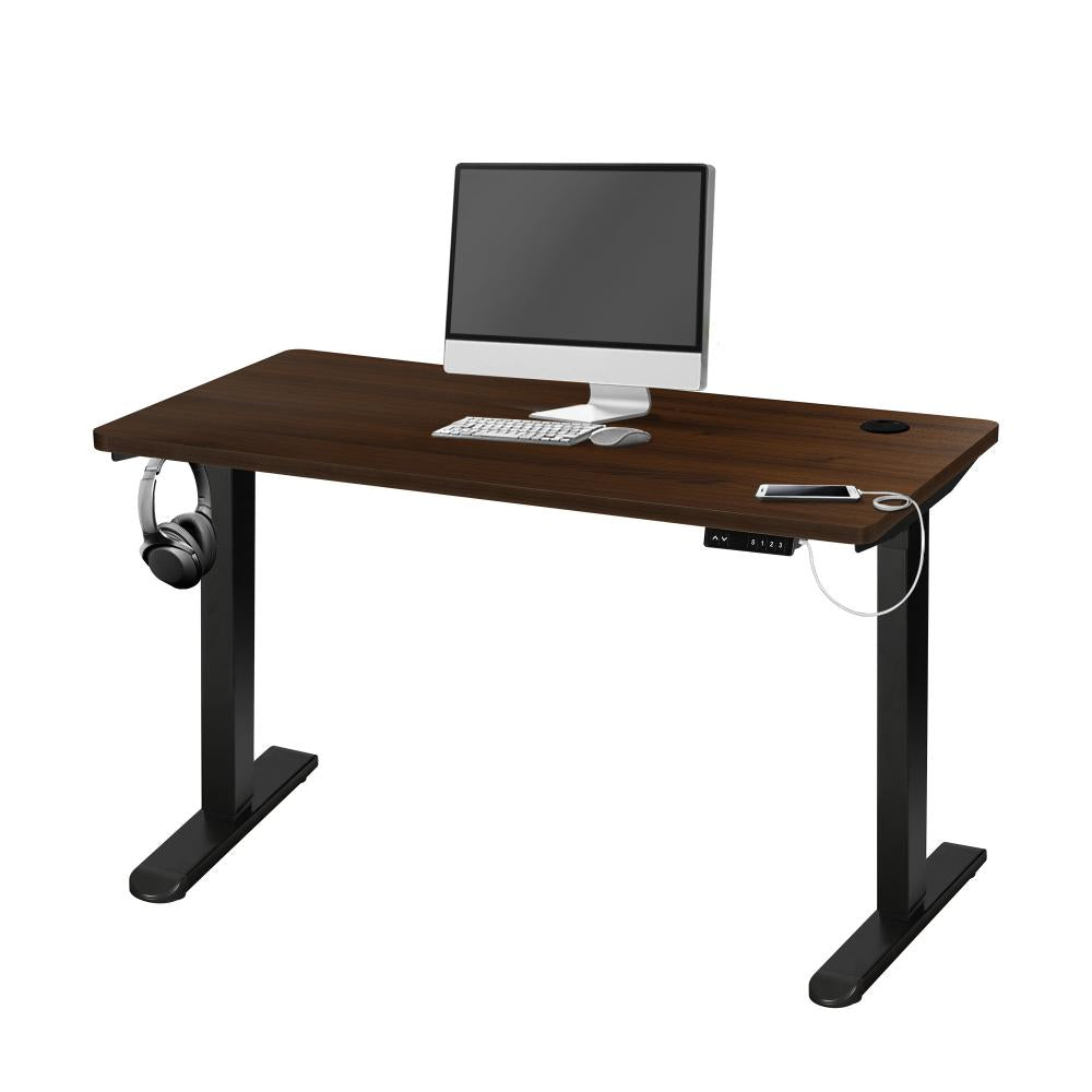 Leno Premium 71-116cm Electric Adjustable Standing Desk | Motorised Office Desk with USB & Type C Ports