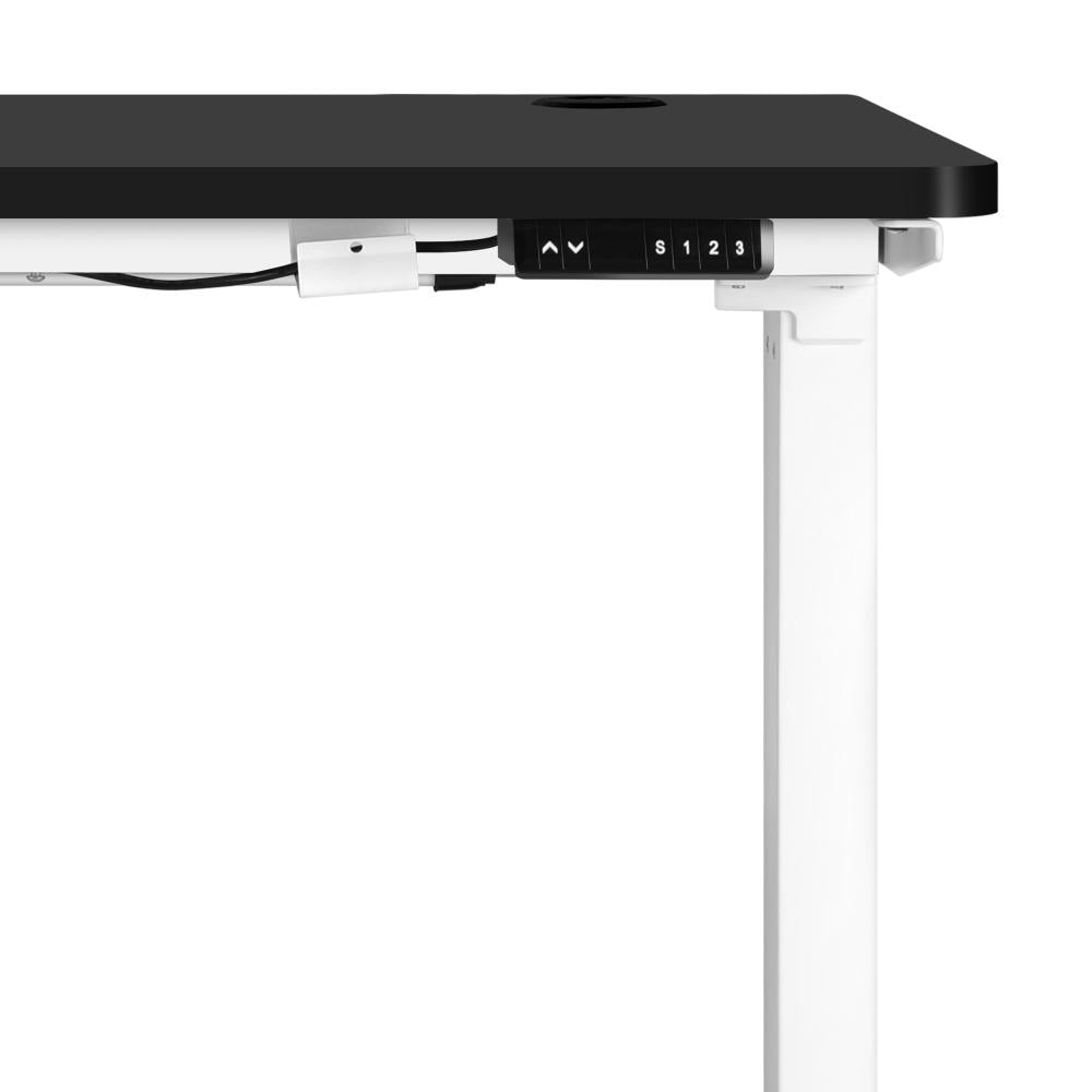Leno Premium 71-116cm Electric Adjustable Standing Desk | Motorised Office Desk with USB & Type C Ports