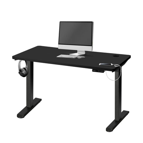 Milos Ultra Premium 71-116cm Electric Dual Motor Standing Desk | Motorised Office Desk with USB & Type C Ports