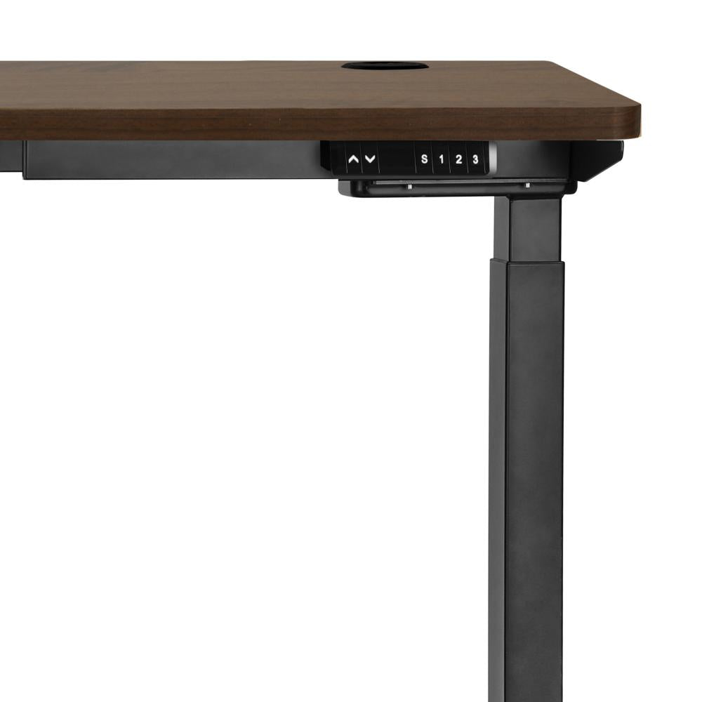 Milos Ultra Premium 71-116cm Electric Dual Motor Standing Desk | Motorised Office Desk with USB & Type C Ports