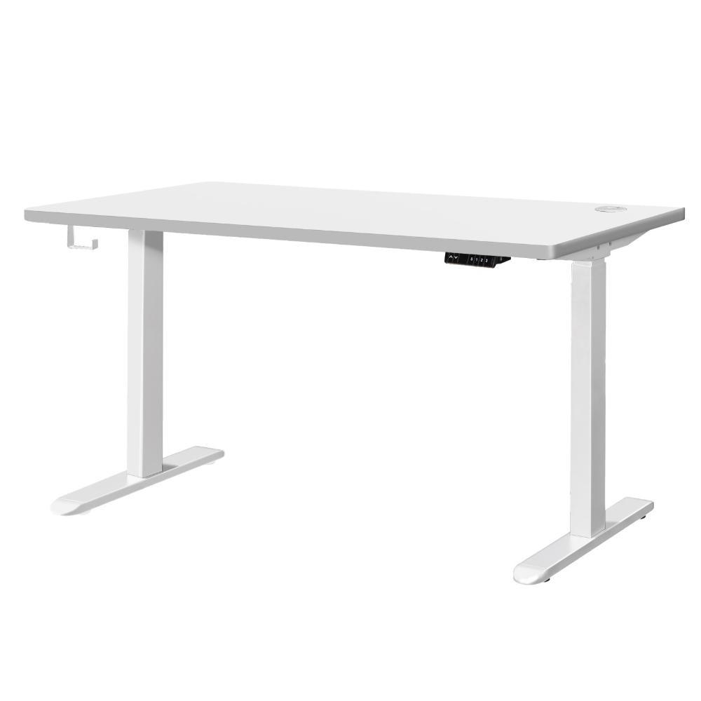 Milos Ultra Premium 71-116cm Electric Dual Motor Standing Desk | Motorised Office Desk with USB & Type C Ports