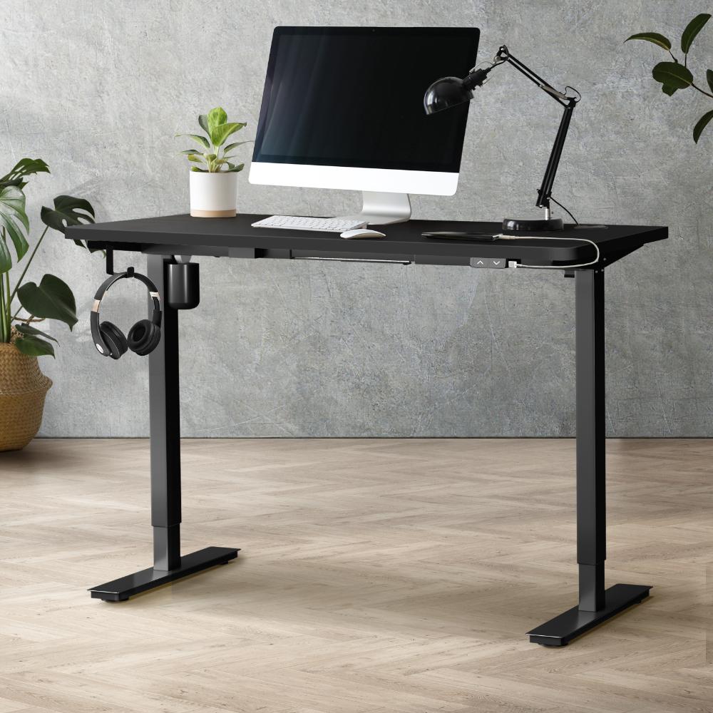 Sconza Deluxe 71-116cm Electric Adjustable Standing Desk | Motorised Office Desk with USB