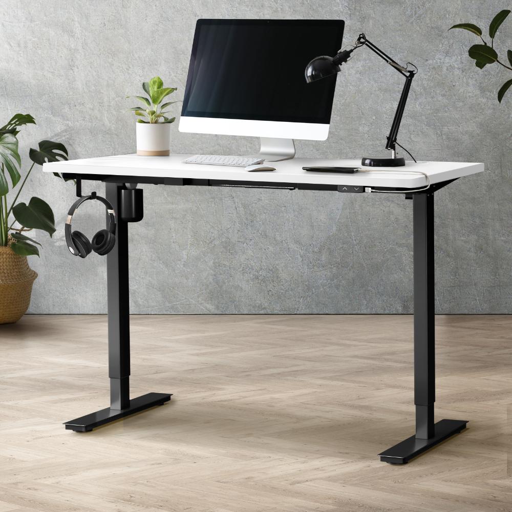 Sconza Deluxe 71-116cm Electric Adjustable Standing Desk | Motorised Office Desk with USB