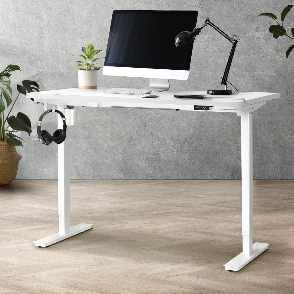 Sconza Deluxe 71-116cm Electric Adjustable Standing Desk | Motorised Office Desk with USB