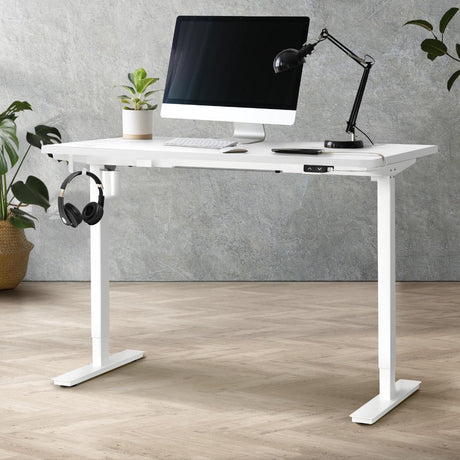 Sconza Deluxe 71-116cm Electric Adjustable Standing Desk | Motorised Office Desk with USB