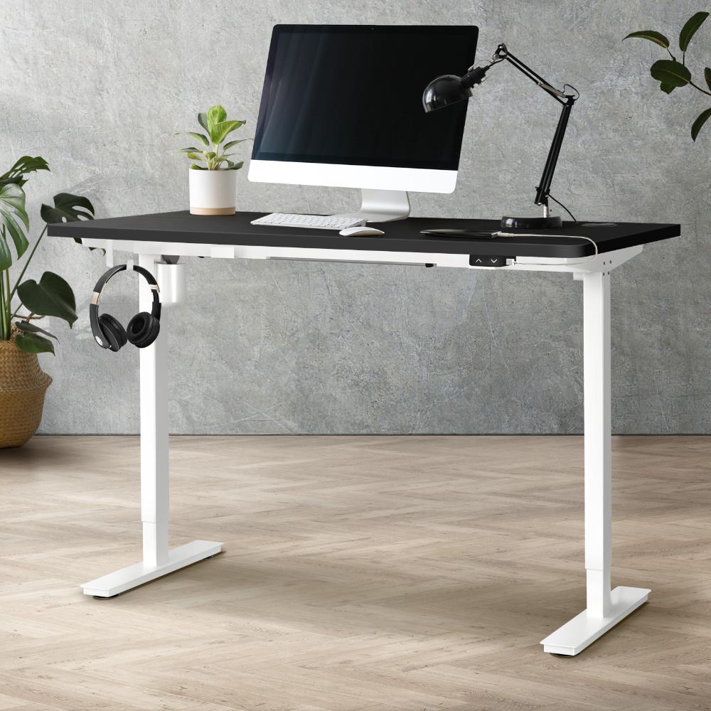 Sconza Deluxe 71-116cm Electric Adjustable Standing Desk | Motorised Office Desk with USB