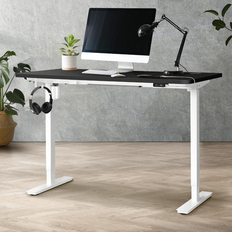 Sconza Deluxe 71-116cm Electric Adjustable Standing Desk | Motorised Office Desk with USB