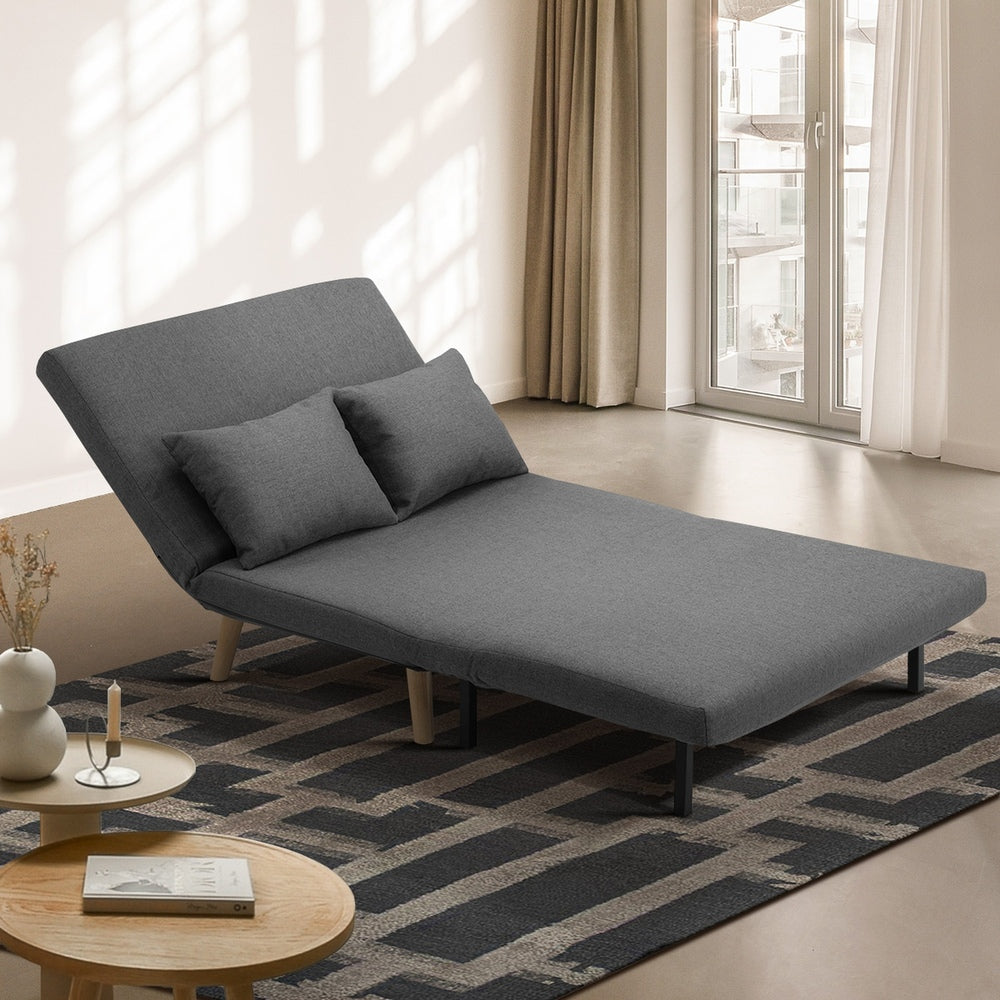 Amalfi Two In One Couch and Fold Out Sofa Bed | Versatile Adjustable Modern Sofa Chair