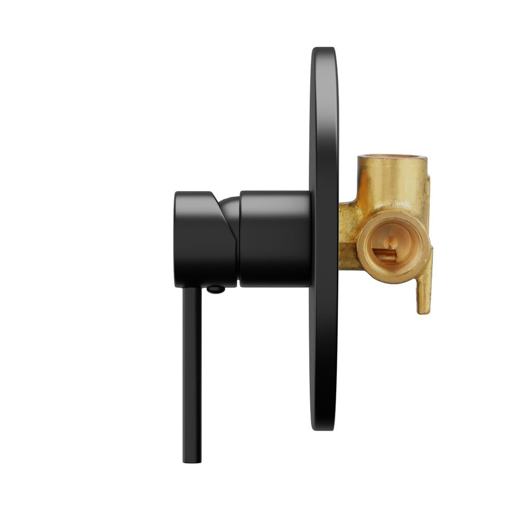 Super High Quality Shower Mixer in Black or Chrome | Ceramic Cartridge Solid Brass Mixer