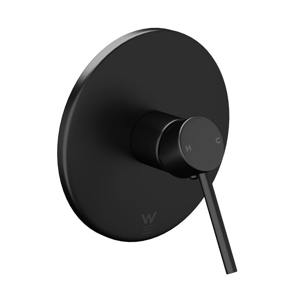 Super High Quality Shower Mixer in Black or Chrome | Ceramic Cartridge Solid Brass Mixer