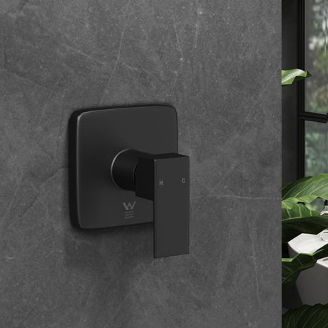 Super High Quality Shower Mixer in Black or Chrome | Ceramic Cartridge Solid Brass Mixer