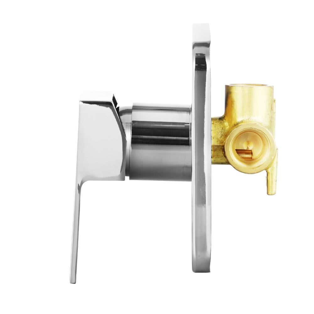 Super High Quality Shower Mixer in Black or Chrome | Ceramic Cartridge Solid Brass Mixer