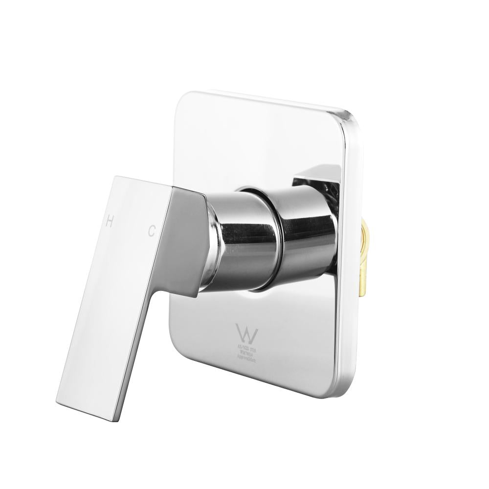 Super High Quality Shower Mixer in Black or Chrome | Ceramic Cartridge Solid Brass Mixer