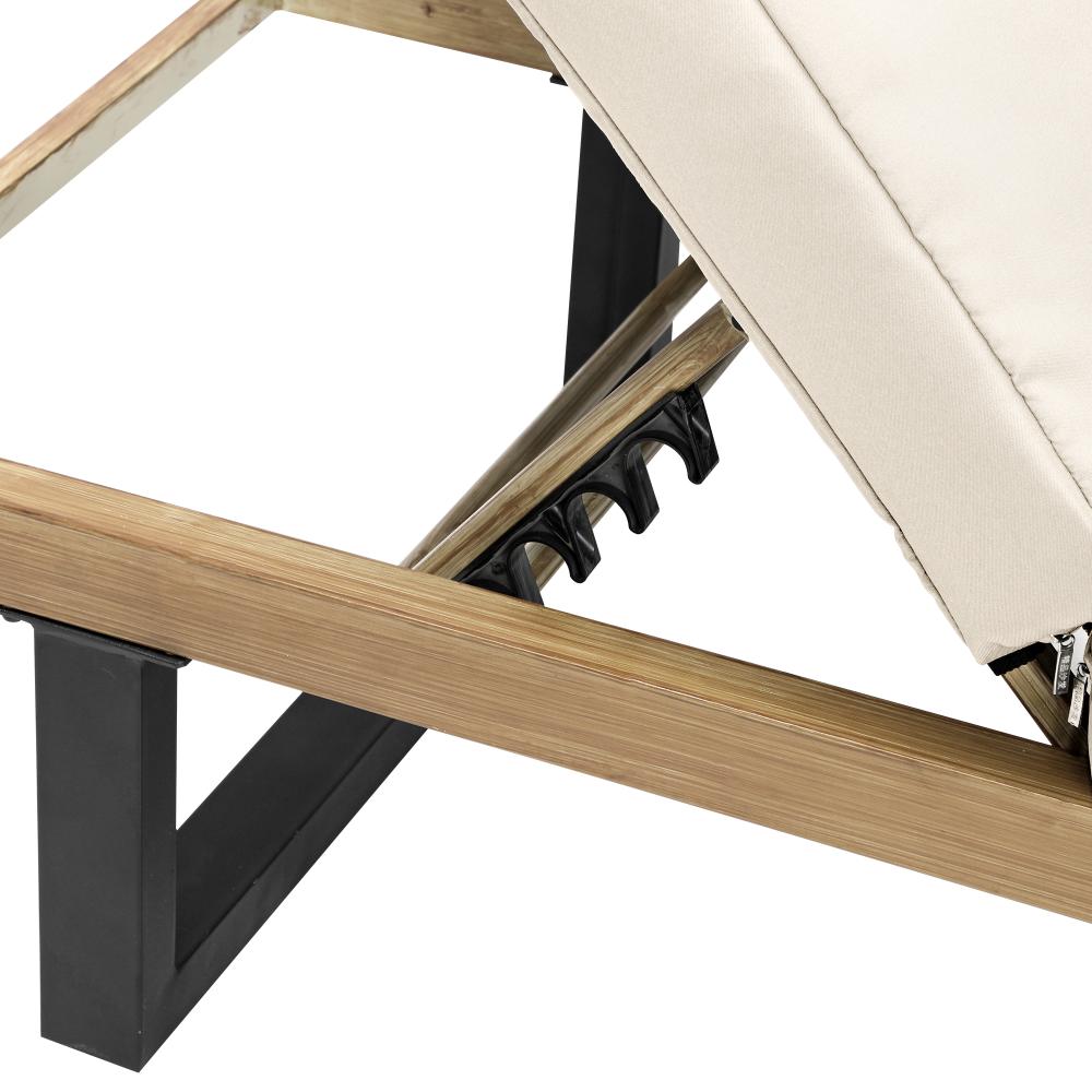 Aquino Sol Outdoor Cushioned Pool Loungers | Modern Adjustable Quality Day Bed Sun Loungers