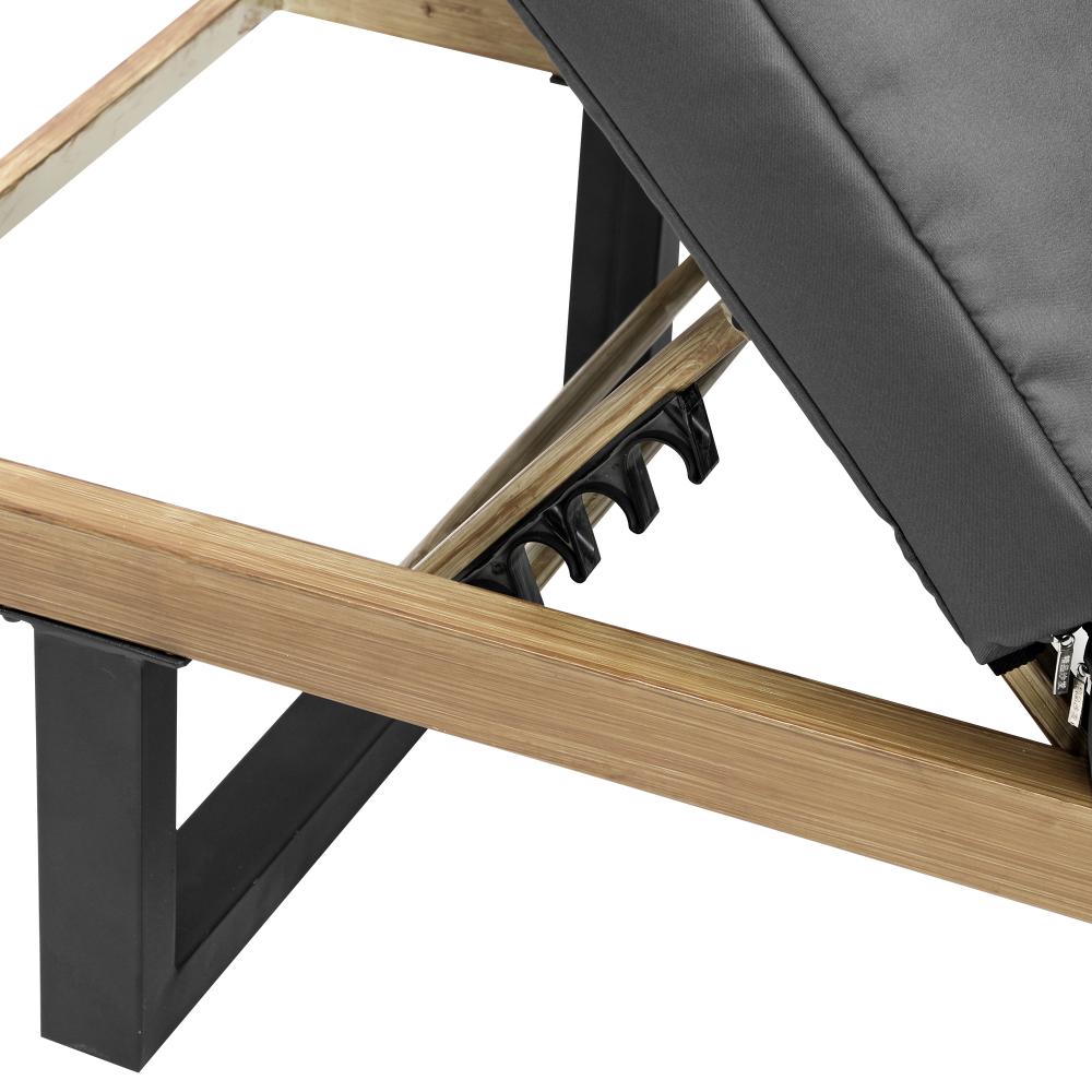 Aquino Sol Outdoor Cushioned Pool Loungers | Modern Adjustable Quality Day Bed Sun Loungers