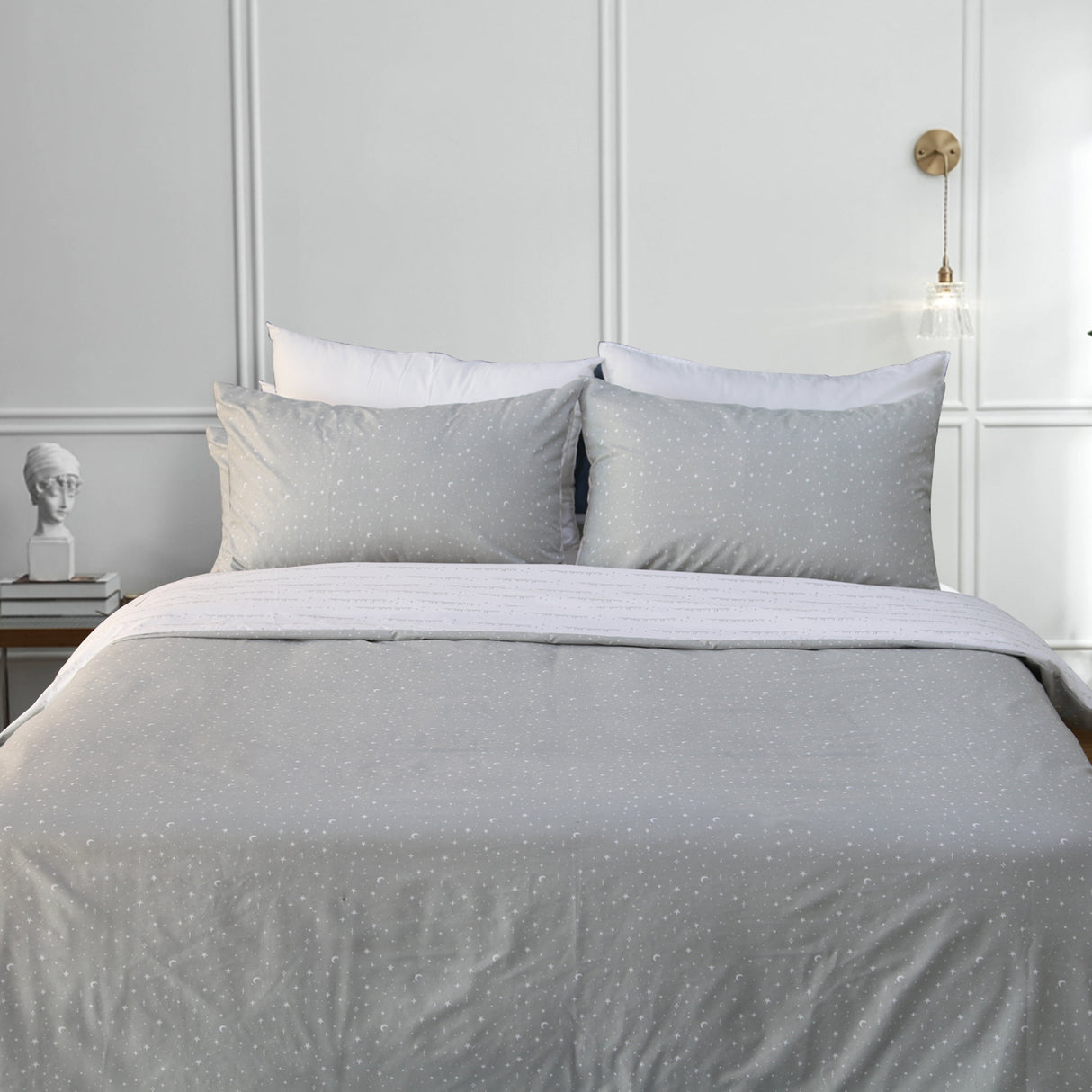 Shangri-La Kids Dreams Reversible Quilt Cover Set | 2 Sided Soft Wrinkle Free Children's Duvet Cover