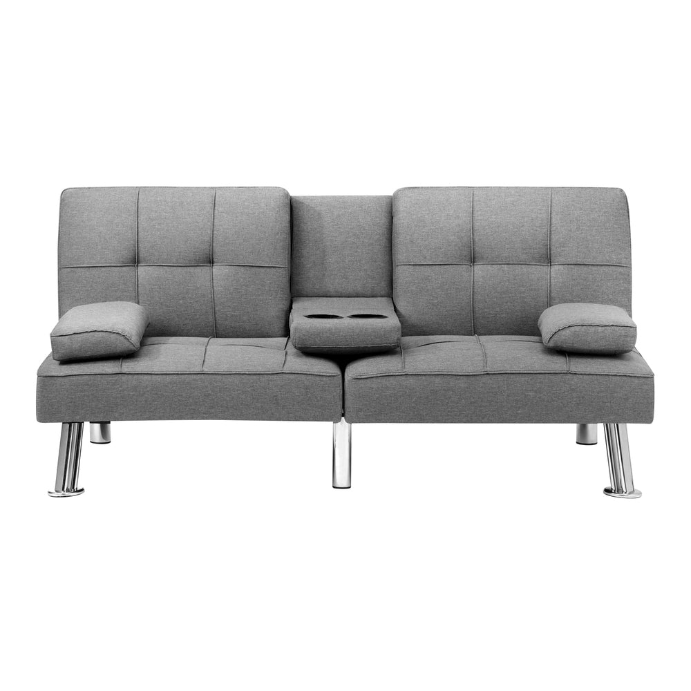 Marlo 3 Seater Sofa Couch and Fold Out Futon Bed | Adjustable Luxury Futon Sofa Couch