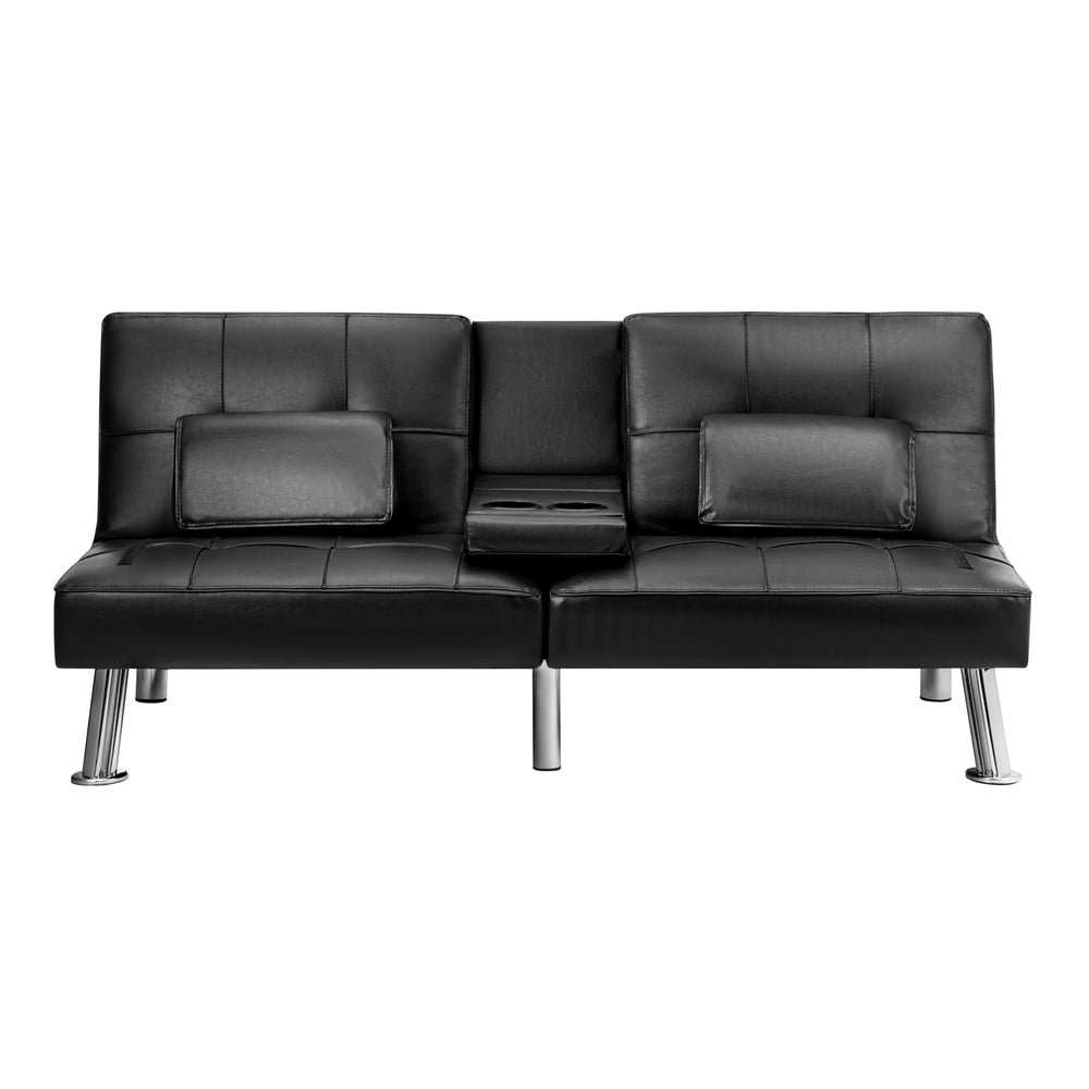 Marlo 3 Seater Sofa Couch and Fold Out Futon Bed | Adjustable Luxury Futon Sofa Couch