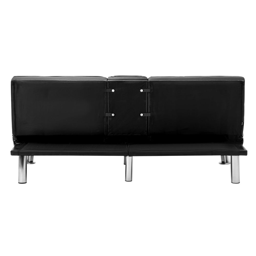 Marlo 3 Seater Sofa Couch and Fold Out Futon Bed | Adjustable Luxury Futon Sofa Couch