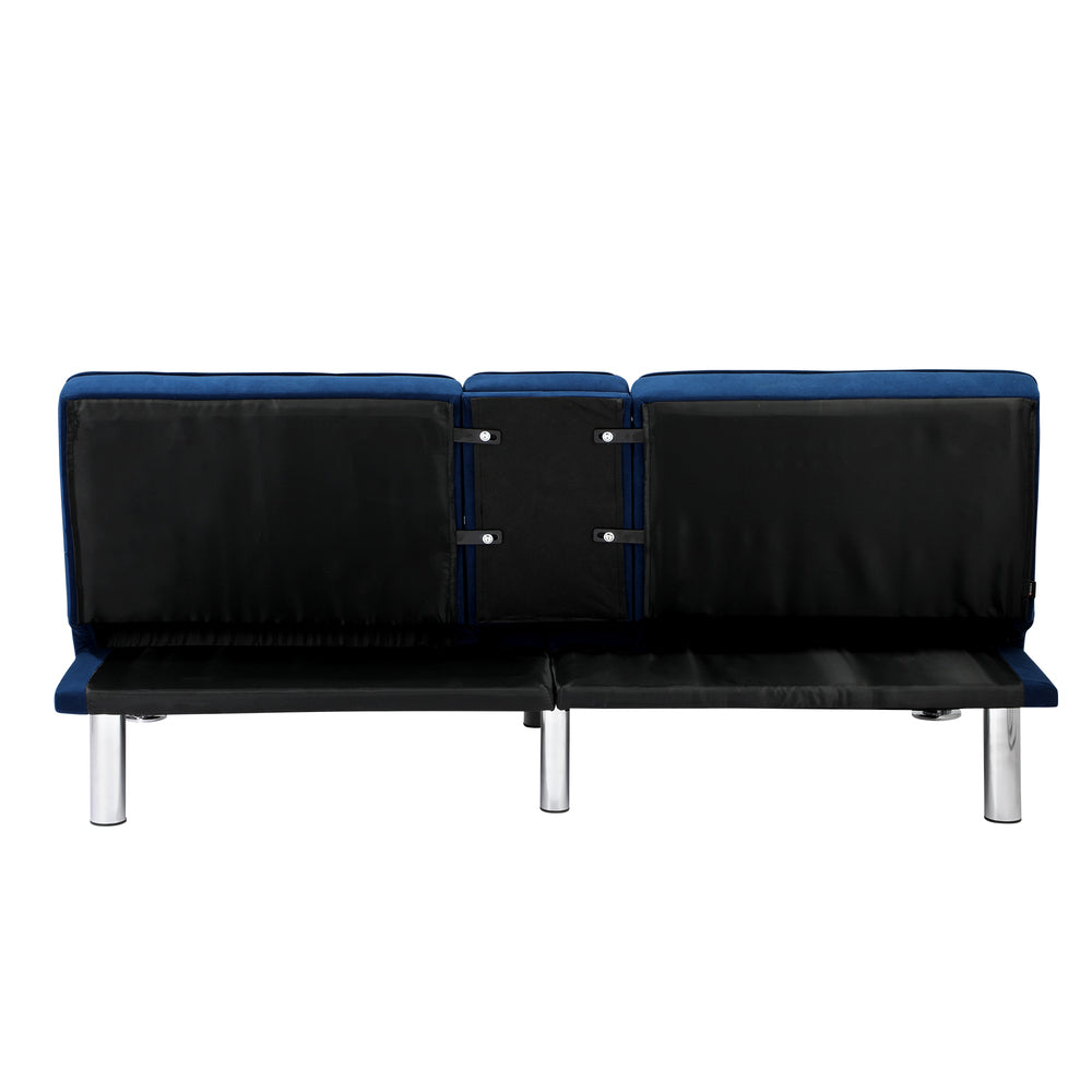 Marlo 3 Seater Sofa Couch and Fold Out Futon Bed | Adjustable Luxury Futon Sofa Couch