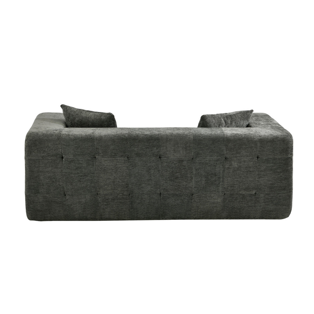 Bella Soft Chenille Two Seater Comfy Sofa Lounge | Compressed Sofa Box Lounge Unit