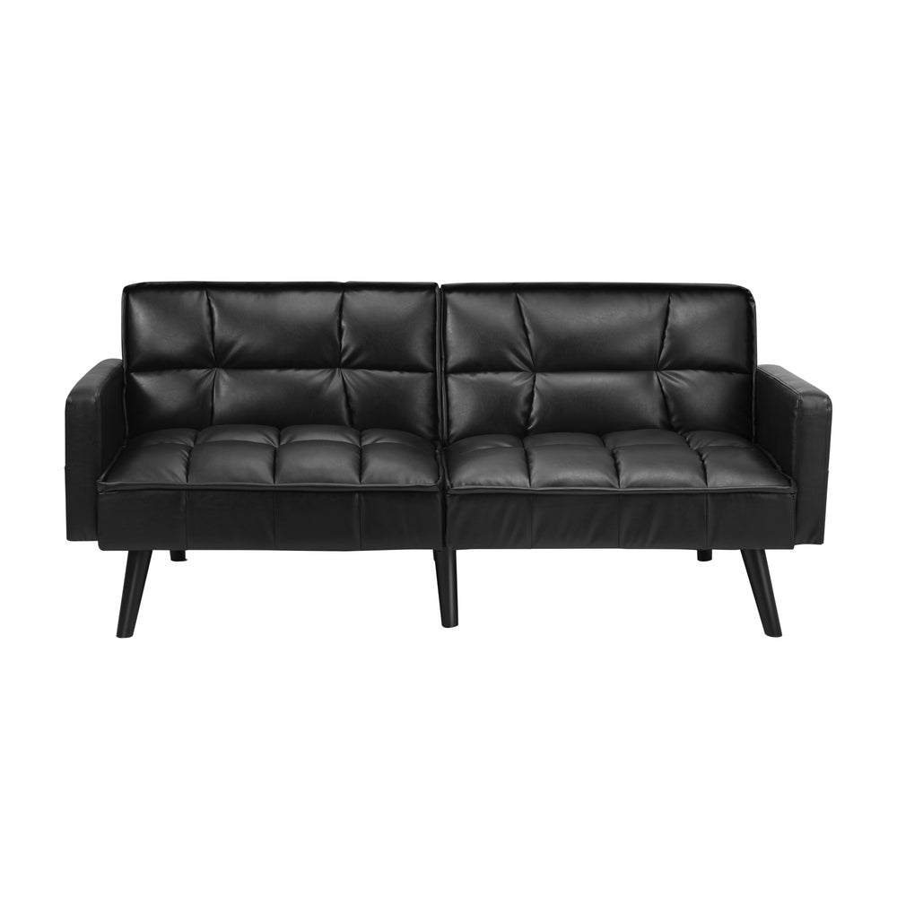 Sierra Two in One 3 Seater Sofa Couch and Fold Out Futon Bed | Super Luxury Converible Futon Sofa Couch