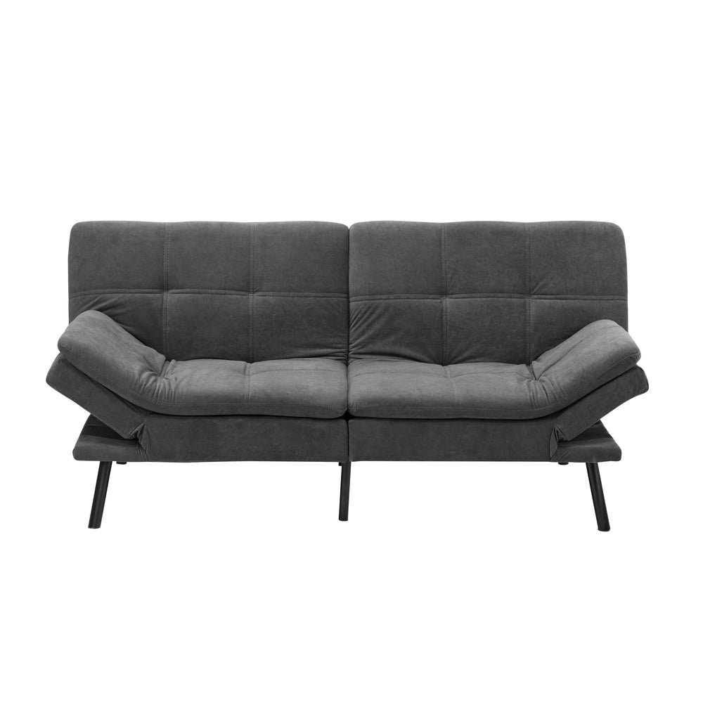 Allure 3 Seater Sofa Couch and Fold Out Futon Bed | Adjustable Luxury Converible Futon Sofa Couch