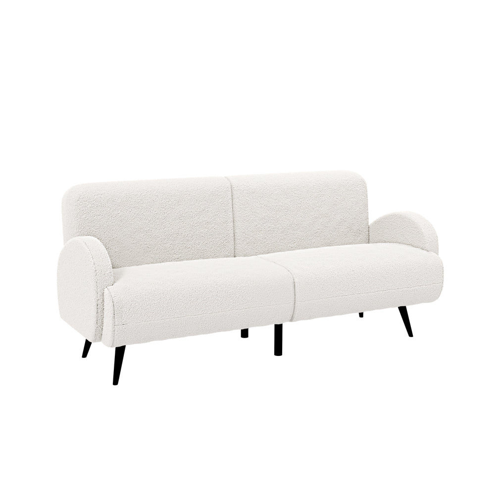 Teddy Milo Boucle 3 Seater Sofa Couch Lounge | Luxury Teddy Boucle Fabric Sofa Couch