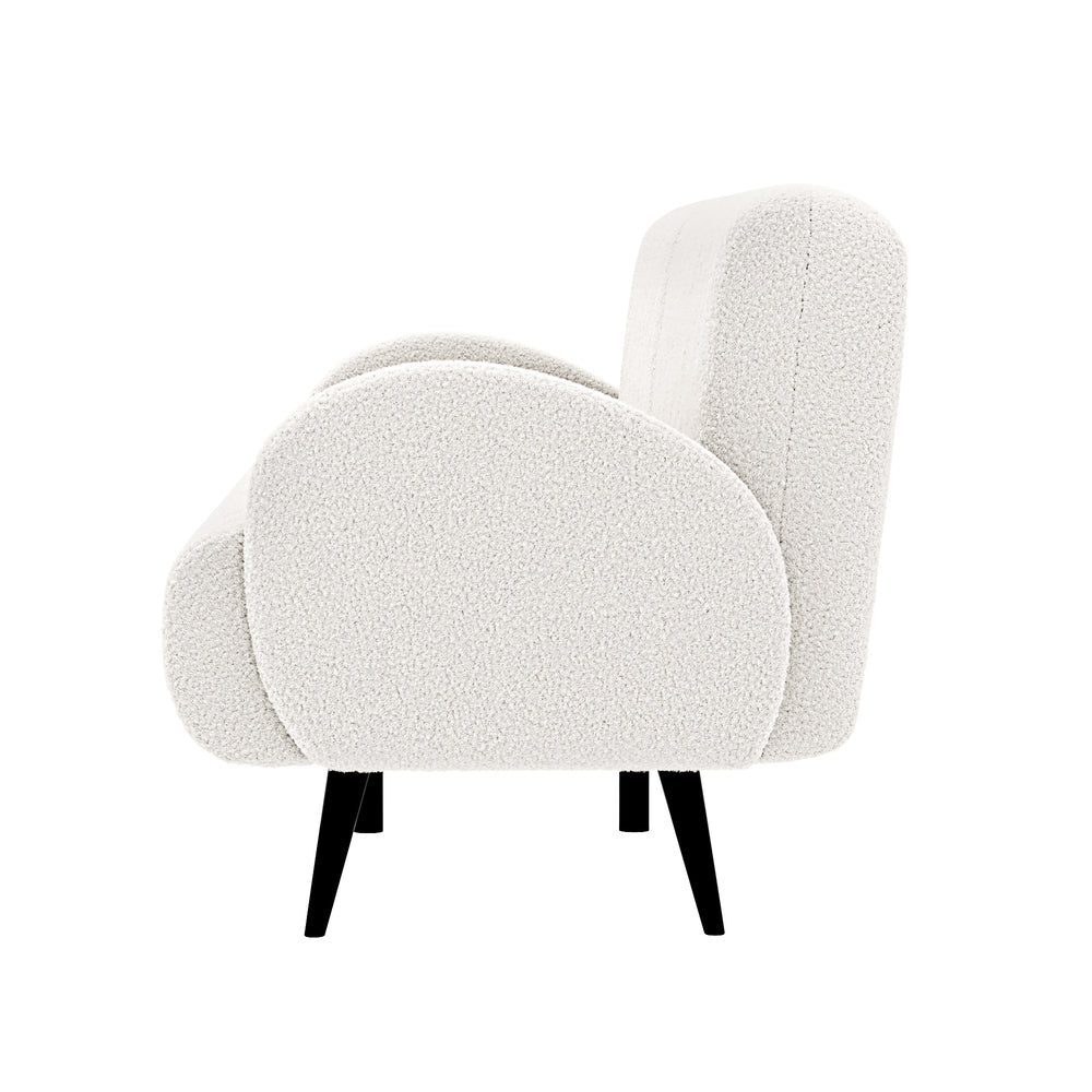 Teddy Milo Boucle 3 Seater Sofa Couch Lounge | Luxury Teddy Boucle Fabric Sofa Couch