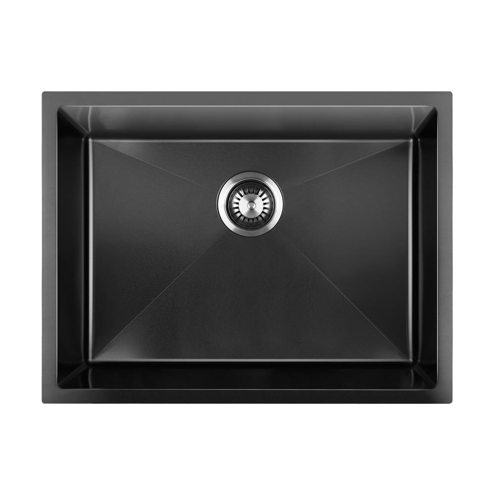 Super High Quality Stainless Steel Kitchen Sink in Black or Silver Finish | Kitchen Laundry Steel Sinks
