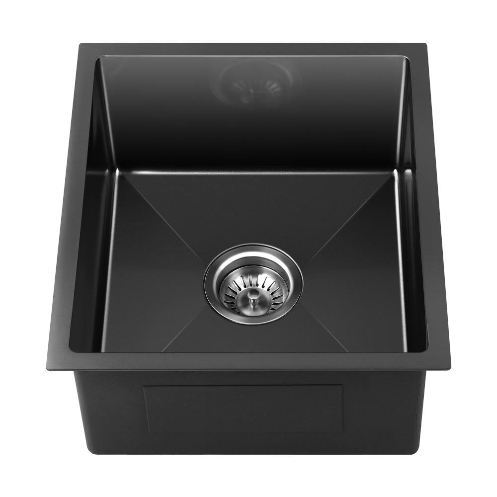 Super High Quality Stainless Steel Kitchen Sink in Black or Silver Finish | Kitchen Laundry Steel Sinks