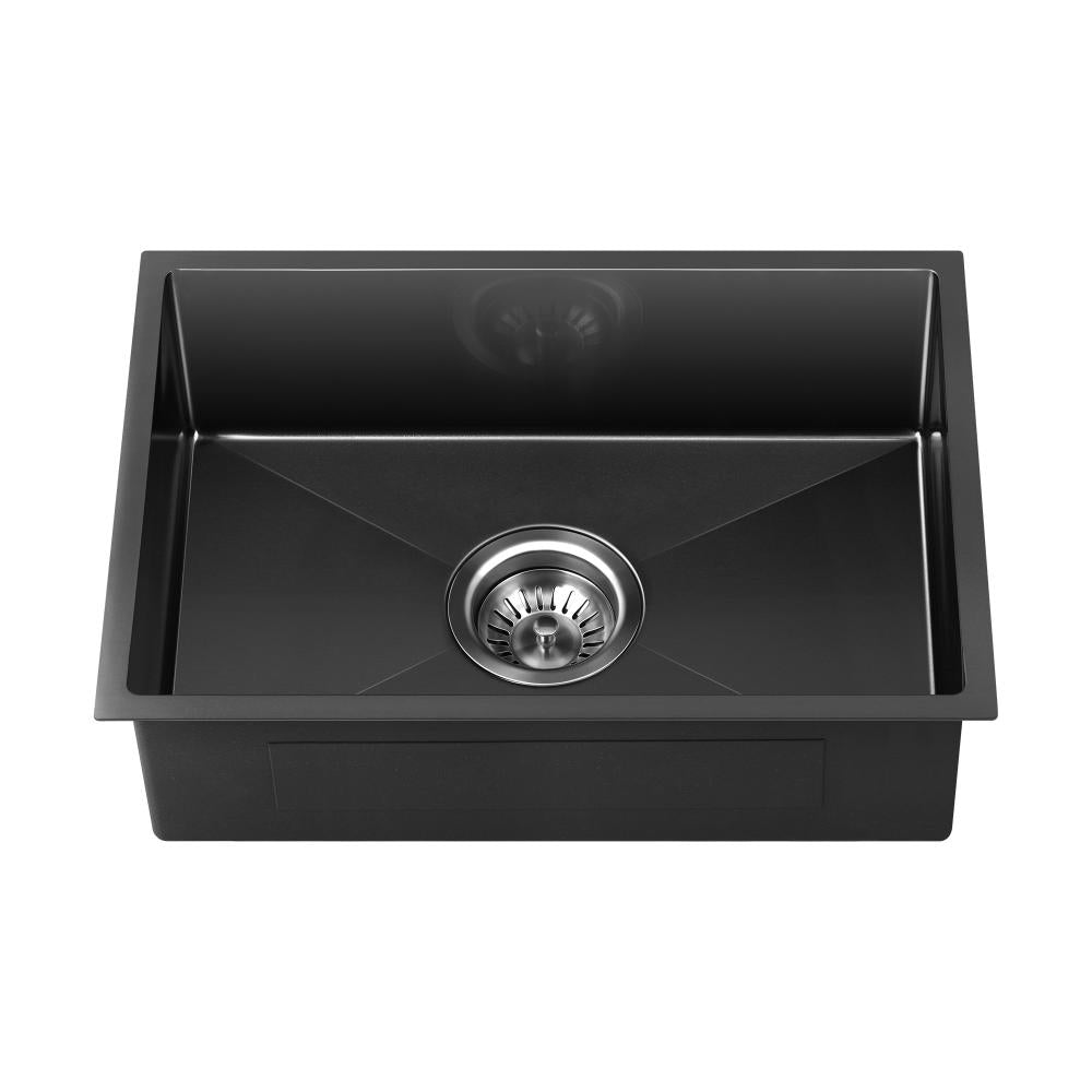 Super High Quality Stainless Steel Kitchen Sink in Black or Silver Finish | Kitchen Laundry Steel Sinks