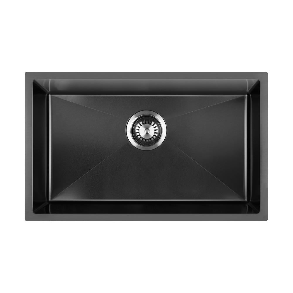 Super High Quality Stainless Steel Kitchen Sink in Black or Silver Finish | Kitchen Laundry Steel Sinks