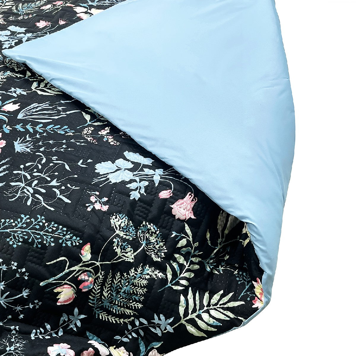 Ramesses Soft Bamboo Cooling Ultrasonic Quilt Cover Set With Fitted Sheet | Printed Design Bamboo Bedding Set