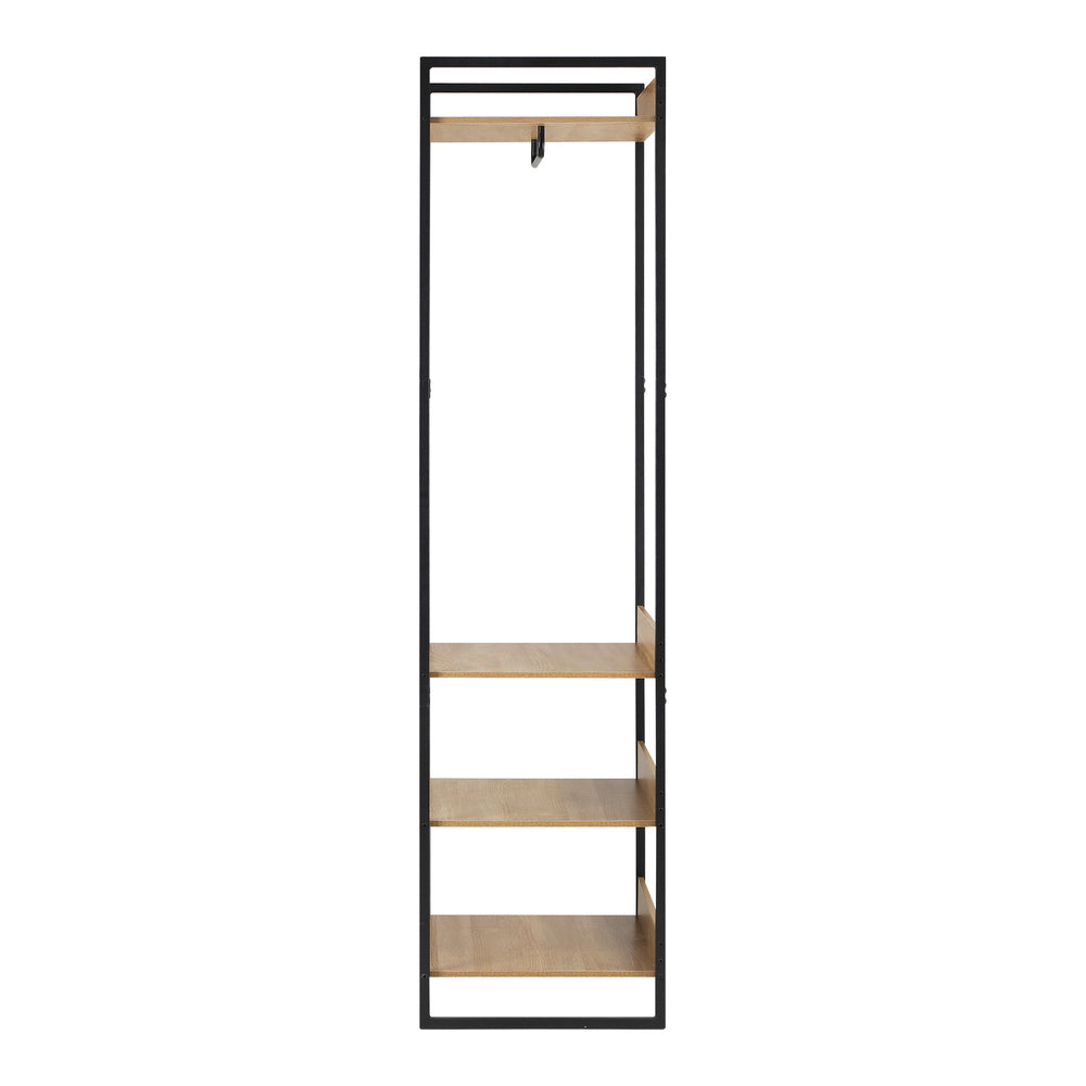 Aspen Modern Multi Storage Portable Wardrobe | 4 Shelf Clothing Storage Unit