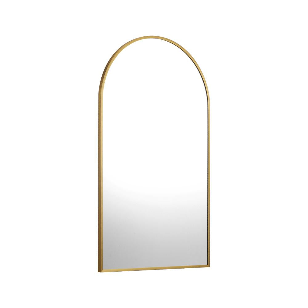 Perose Arched Wall or Floor Designer Mirror | Modern Feature Wall or Floor Mounted Décor Mirror
