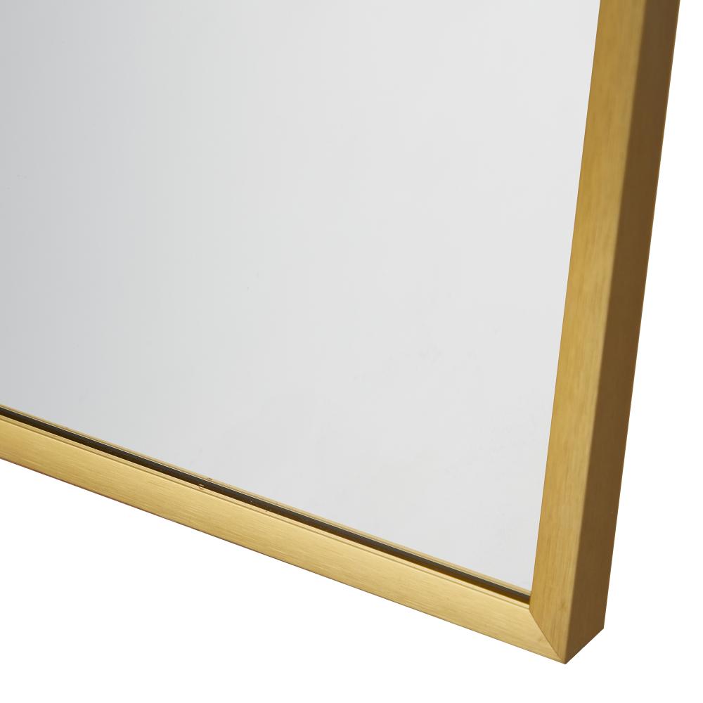 Perose Arched Wall or Floor Designer Mirror | Modern Feature Wall or Floor Mounted Décor Mirror