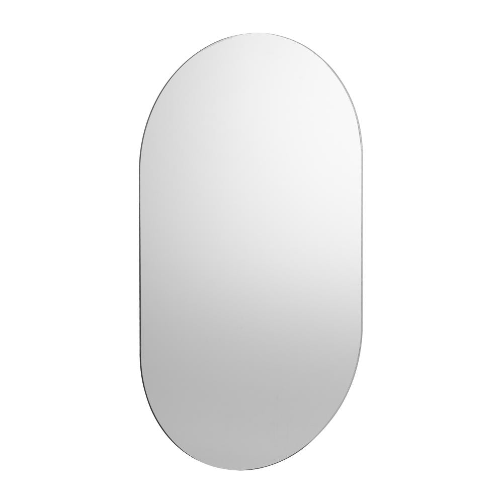 Alfamare Oval Wall Mounted Designer Mirror |Oval 84 x 50cm Feature Décor Mirror