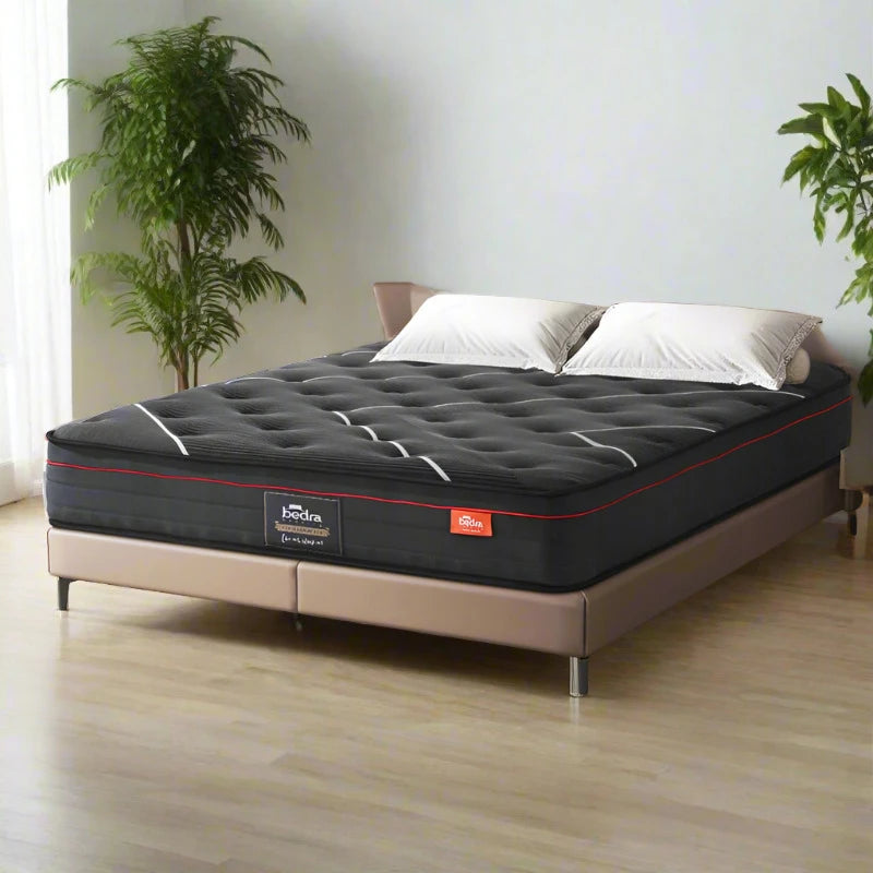 Santo Milo 7 Layer Dreameasy Memory Gel 22cm Mattress | Full Body Support Medium Firm Hypo Allergenic Matrress