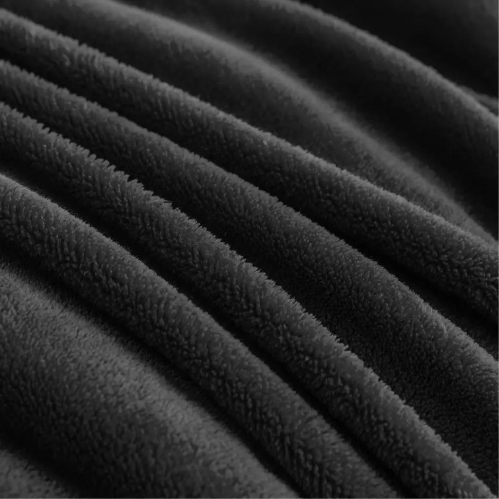 Plush 2 in 1 Teddy Sherpa Quilt Cover Set and Blanket | Warm Sherpa Bedding Set