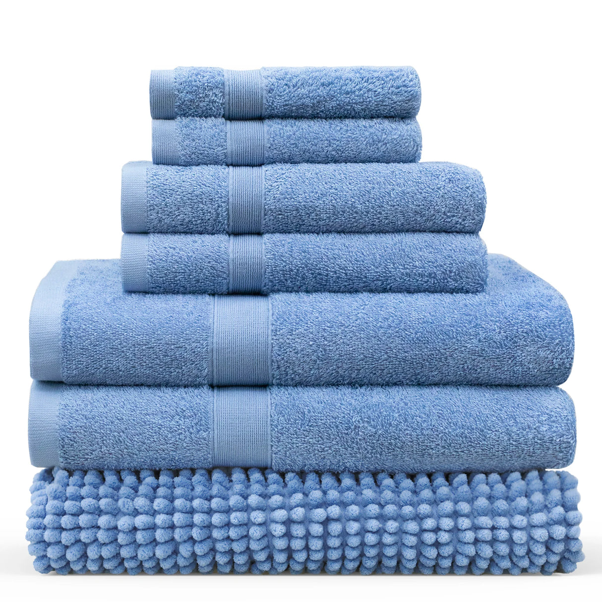 Luxiore Soft 100% Cotton 550GSM Towel Set | High Absorbing Superior Cotton Bath Towel Set
