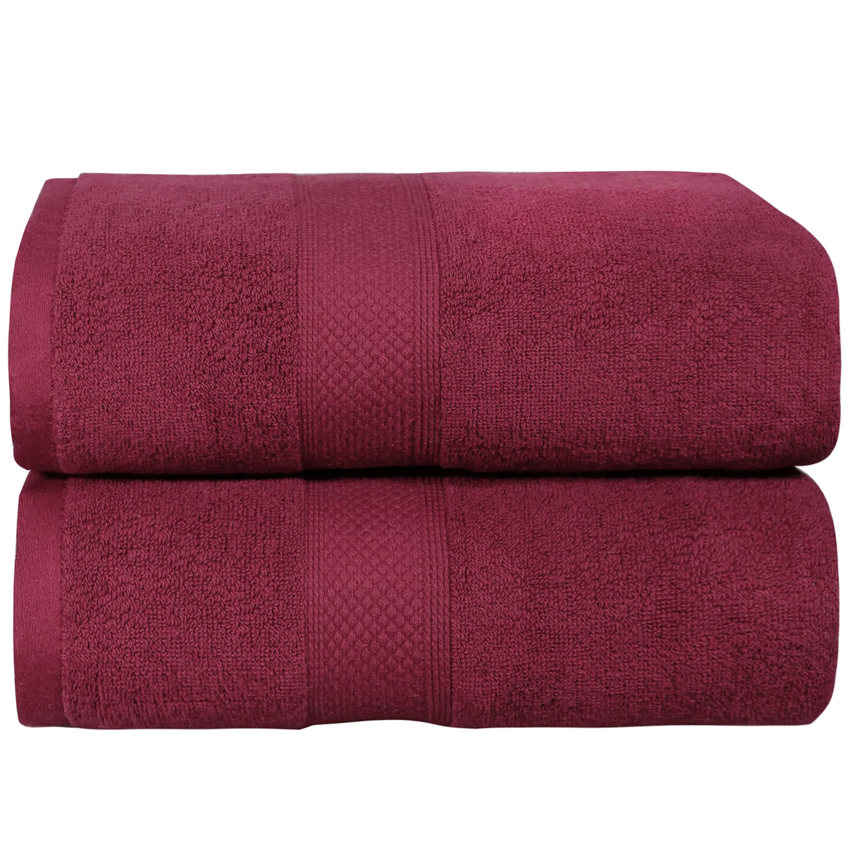 Two Extra Large Soft Cotton 650GSM Bath Sheet Set | High Absorbing  90 x 180cm 2x Bath Sheet Towel Set
